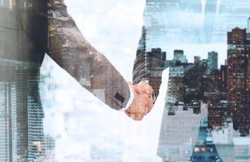 consulting stretta di mano