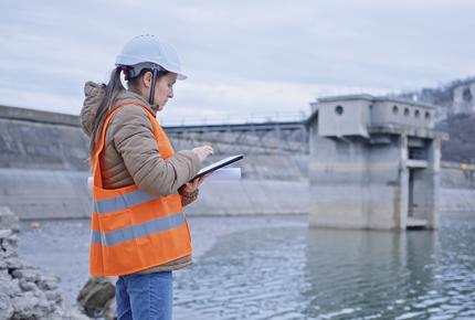 water footprint woman at work